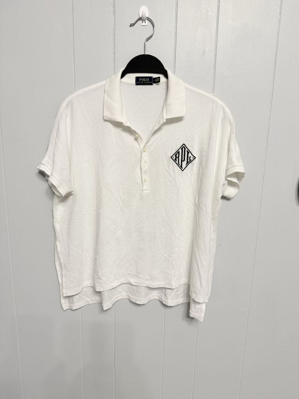 Polo Ralph Lauren White Short Sleeve Polo Shirt M